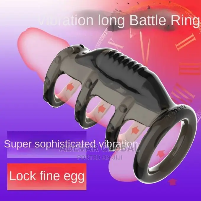 Men's Masturbator Penis Lock Cock Ring