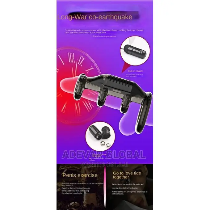 Men's Masturbator Penis Lock Cock Ring