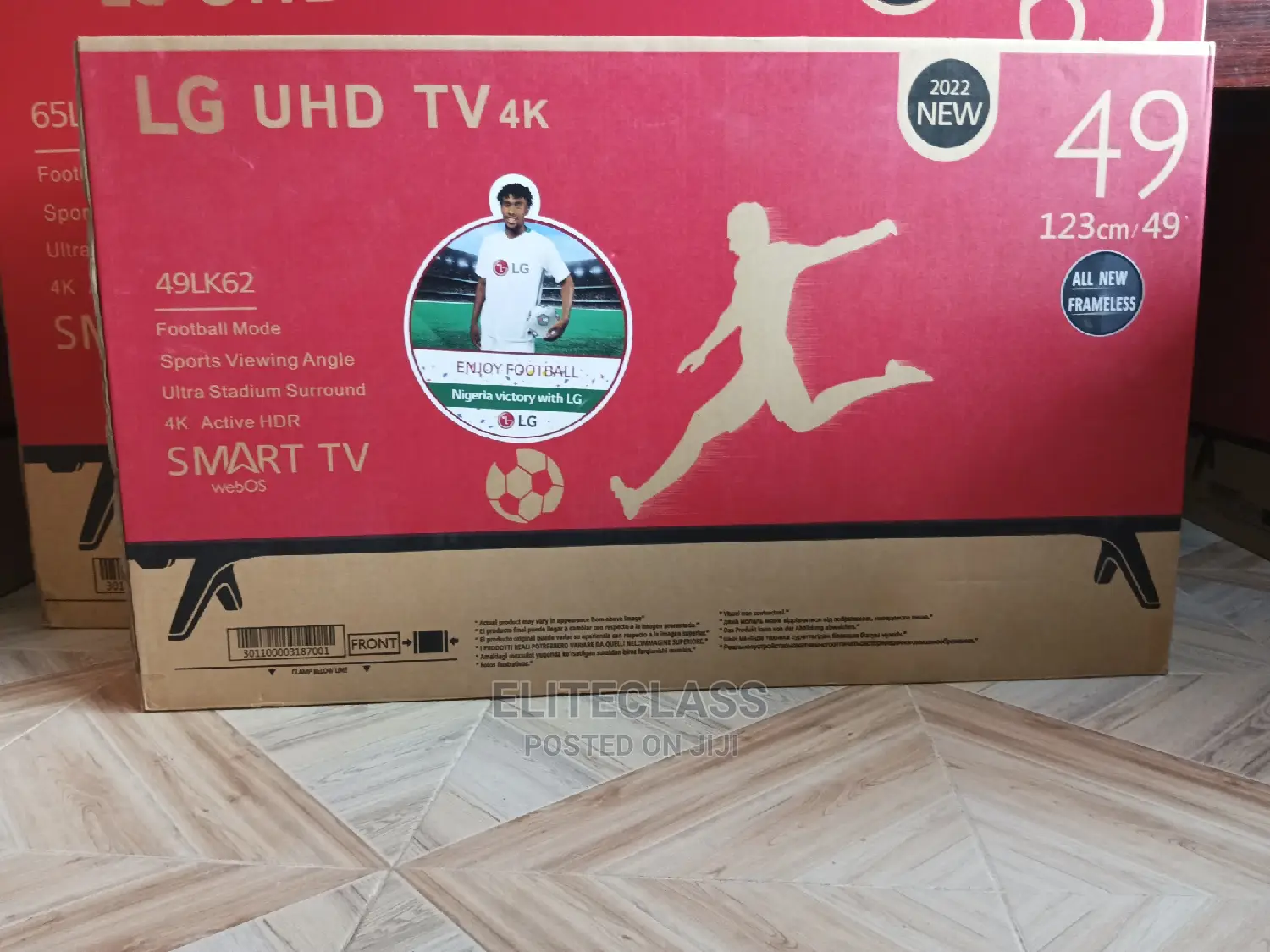 UHD LG 49inches Brandnew Smart TV +The Best Picture Quality