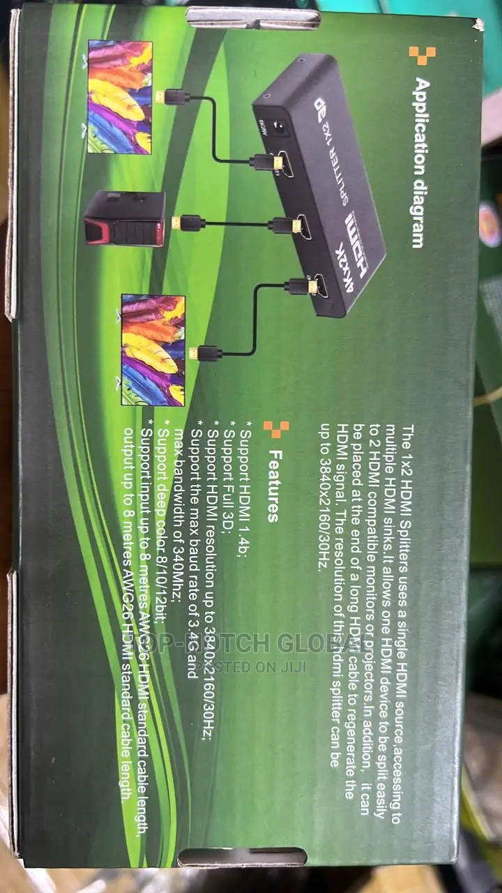 HDMI Splitter 2 Ports