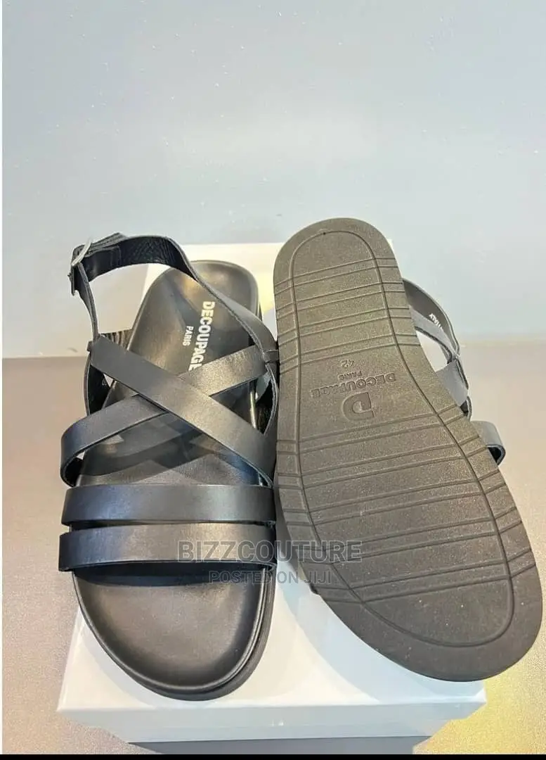 High Quality DECOUPAGE Sandals Available in Store