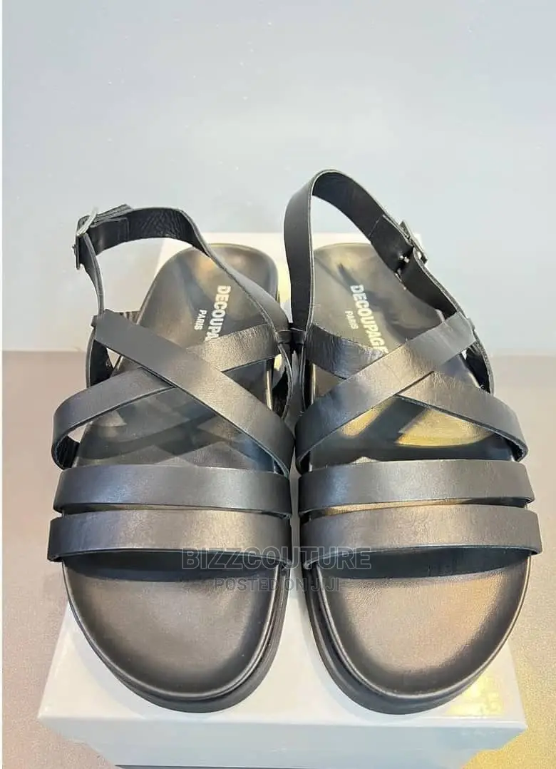 High Quality DECOUPAGE Sandals Available in Store