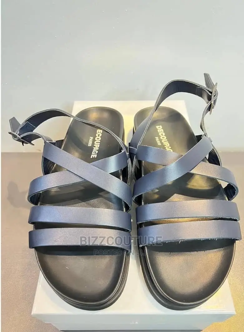 High Quality DECOUPAGE Sandals Available in Store