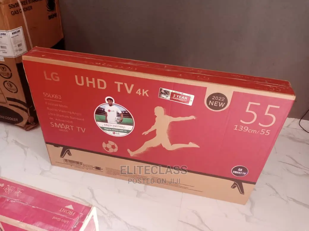 55inches LG Smart TV With 2yrs Warranty+NETFLIX+FACEBOOK