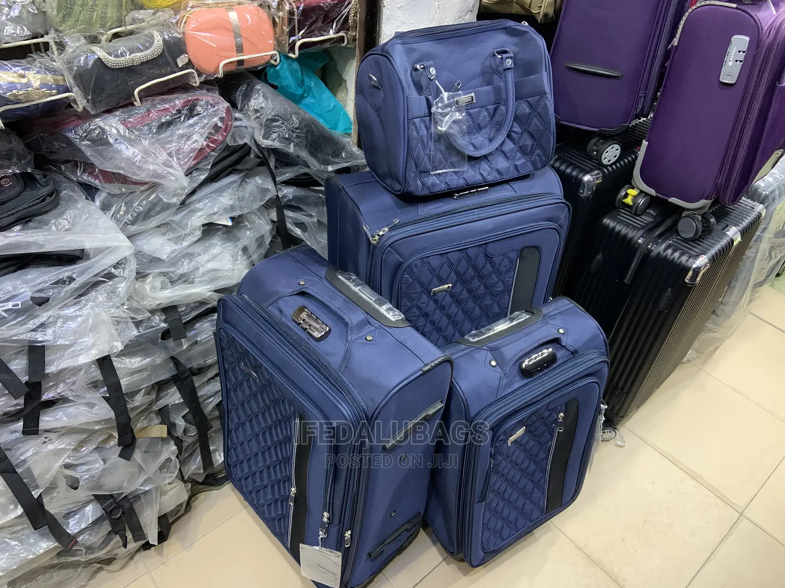 Set of 4 Durable Traveling Luggage