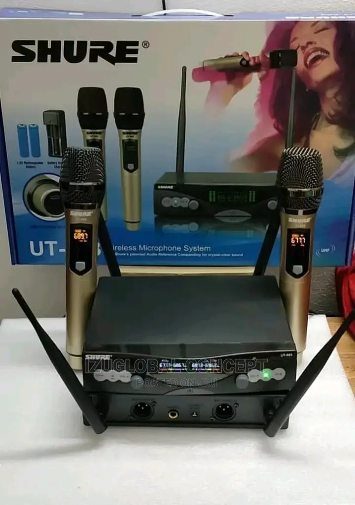 Shure Ut-883 Uhf Rechargeable Wireless Microphone System
