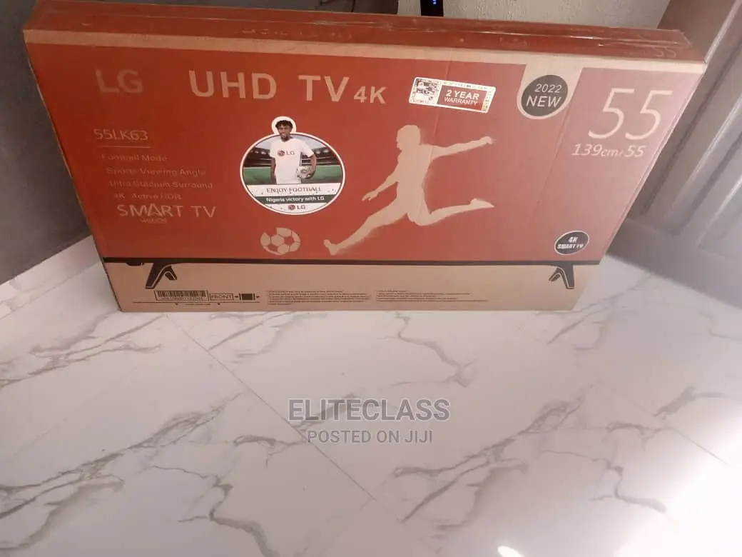 55"Lg Smart TV Uhd +Youtube+Browser+Facebook