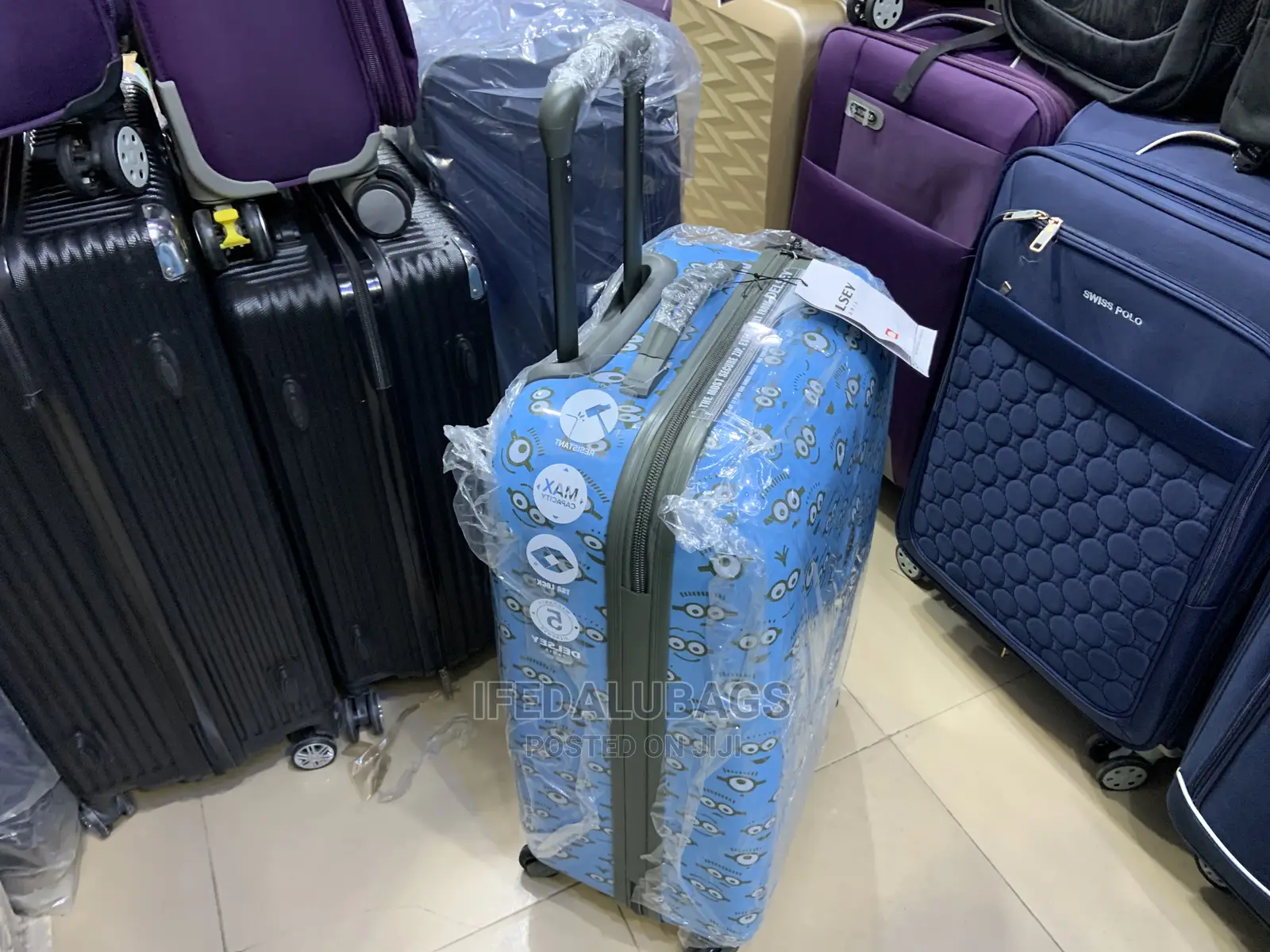 Medium Size Original Imported Delsey Traveling Luggage