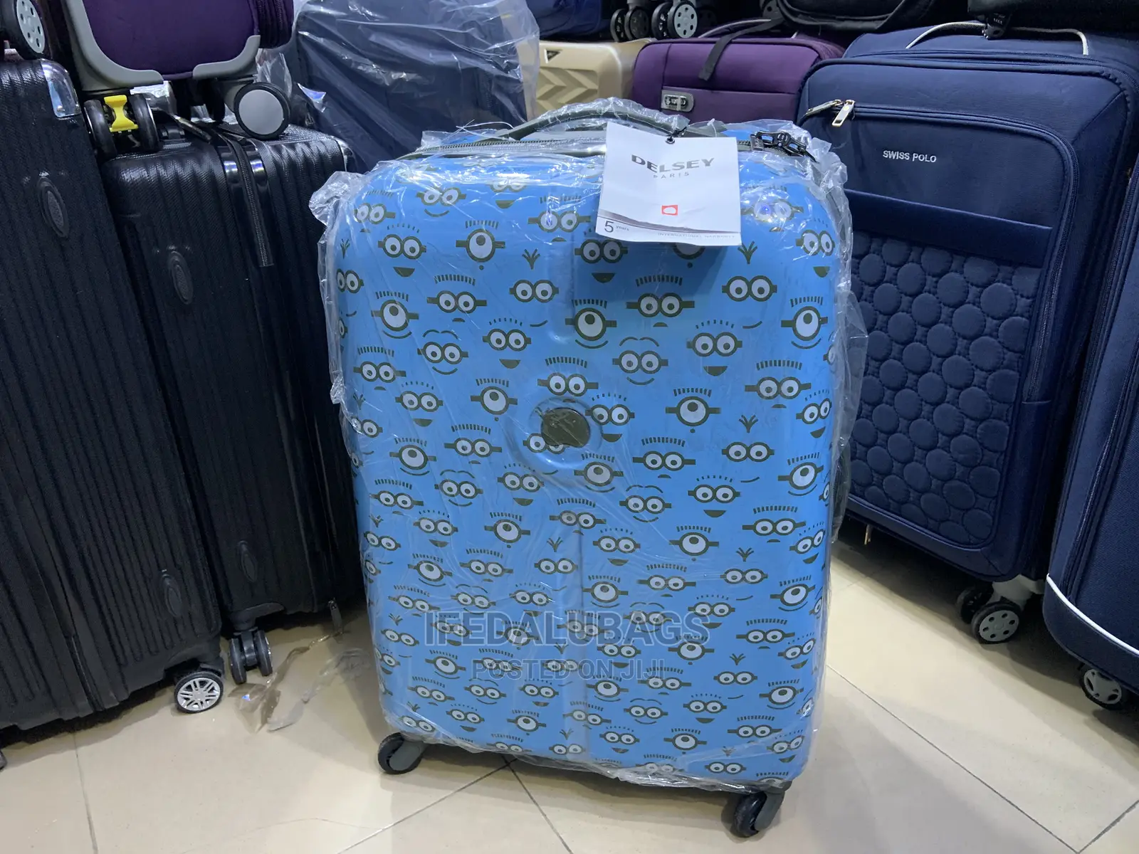 Medium Size Original Imported Delsey Traveling Luggage