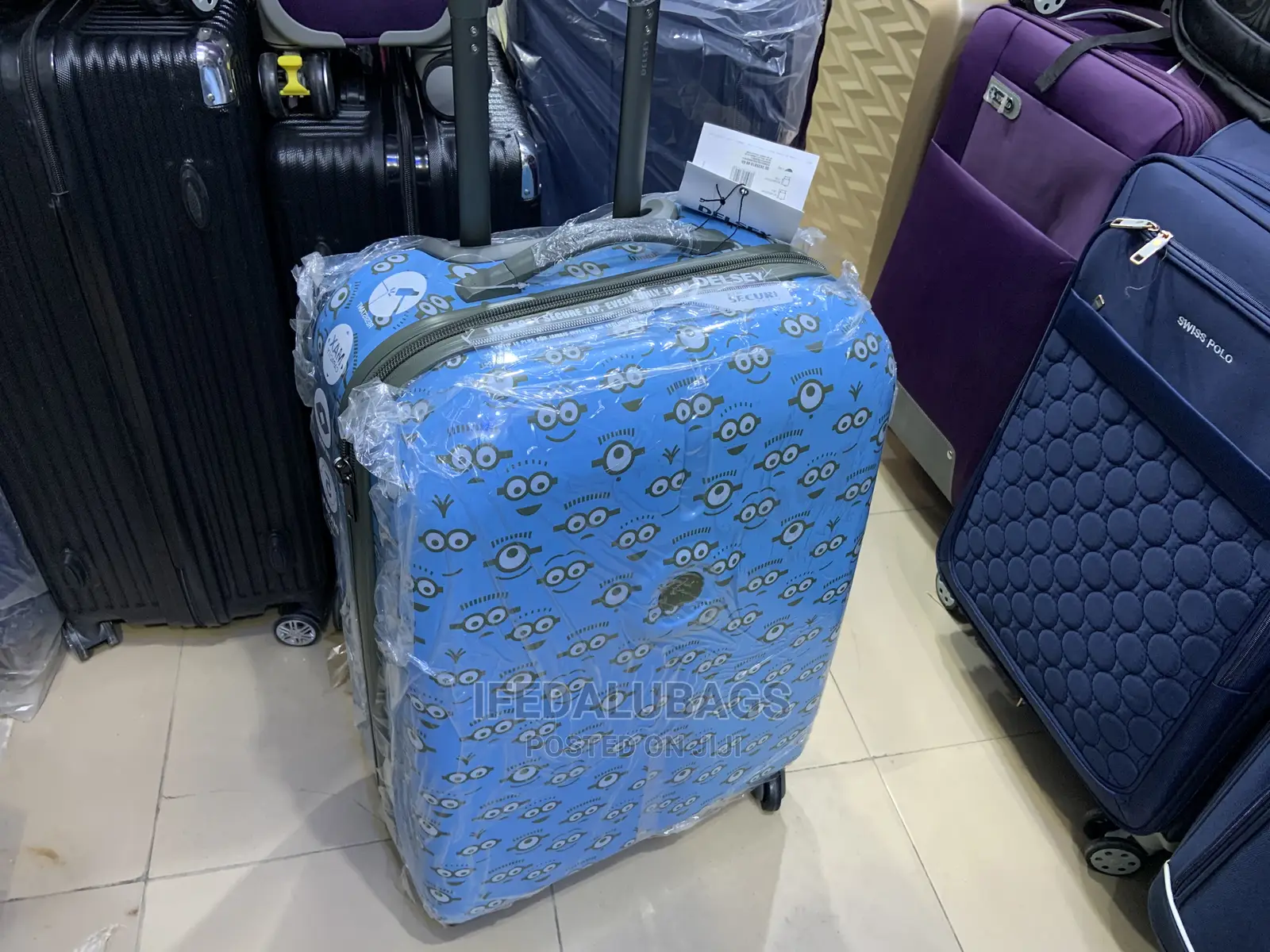 Medium Size Original Imported Delsey Traveling Luggage