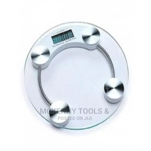 Digital Personal Bathroom Scale - Round