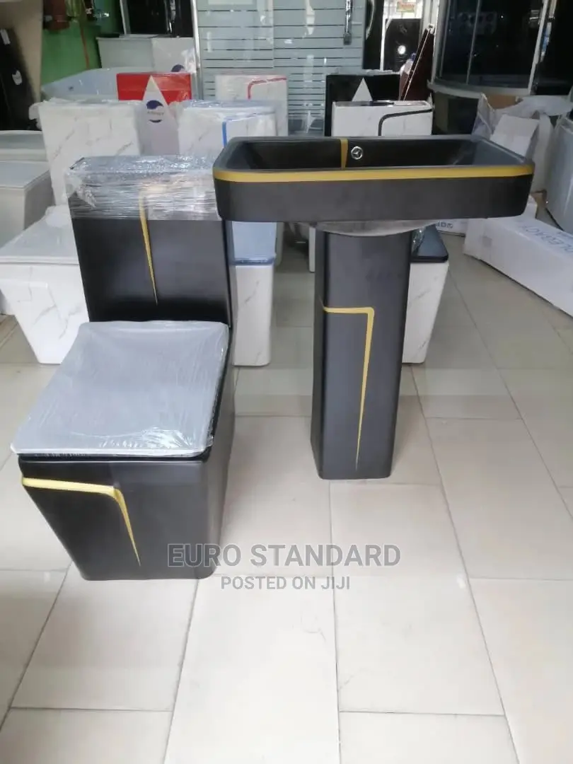 Maat Black and Gold Line Design