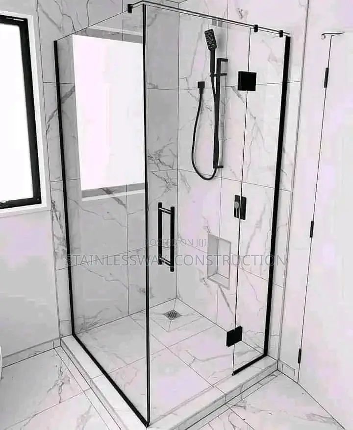 Black Accessories (Shower Cubicle Glass Work)