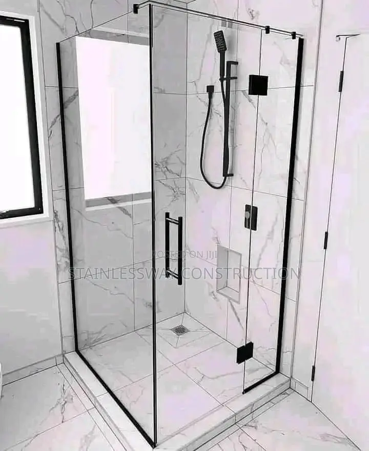 Black Accessories (Shower Cubicle Glass Work)