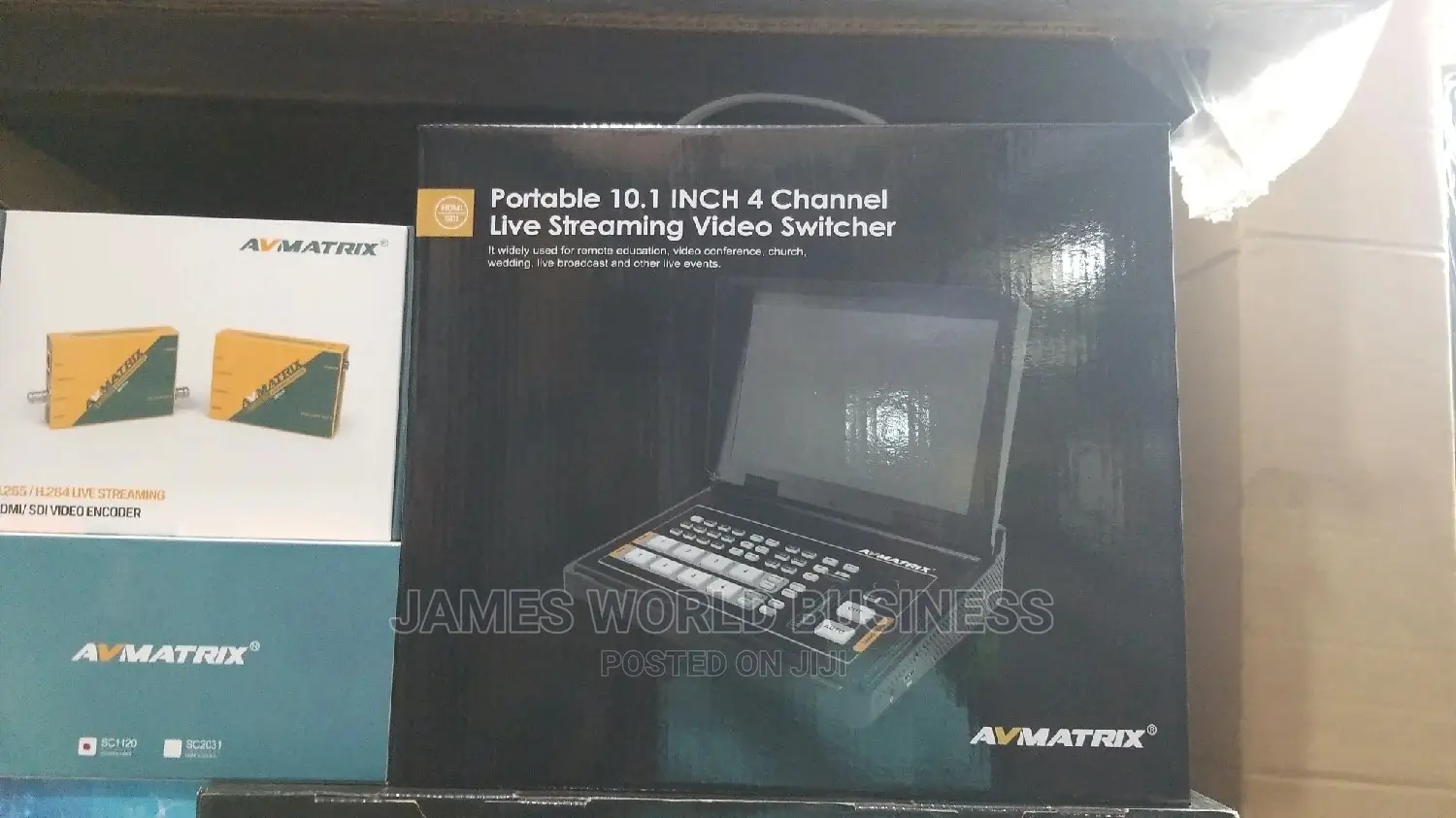 Av Matrix Pvs0403u 4 Channels Video Switcher SDI/HDMI
