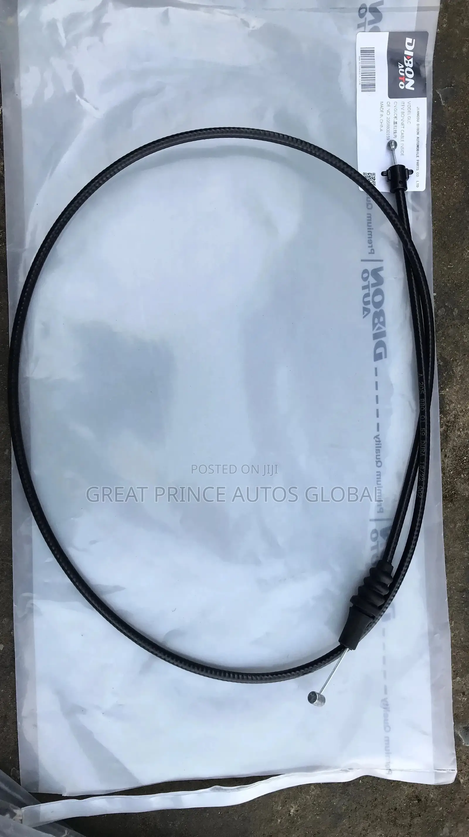 Inside Bonnet Cable Glc A253
