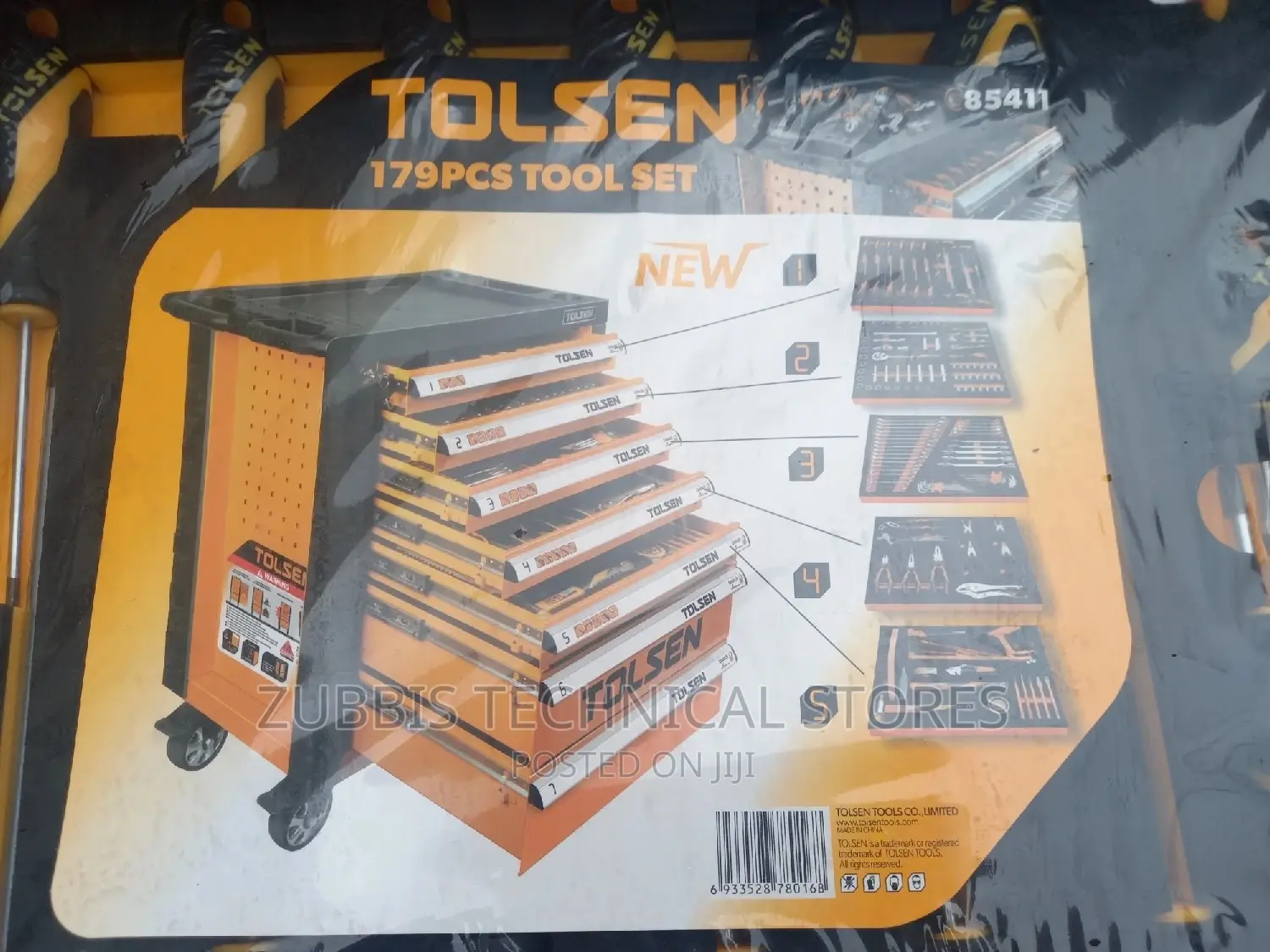 Tolsen Tool Kit 7 Drawer