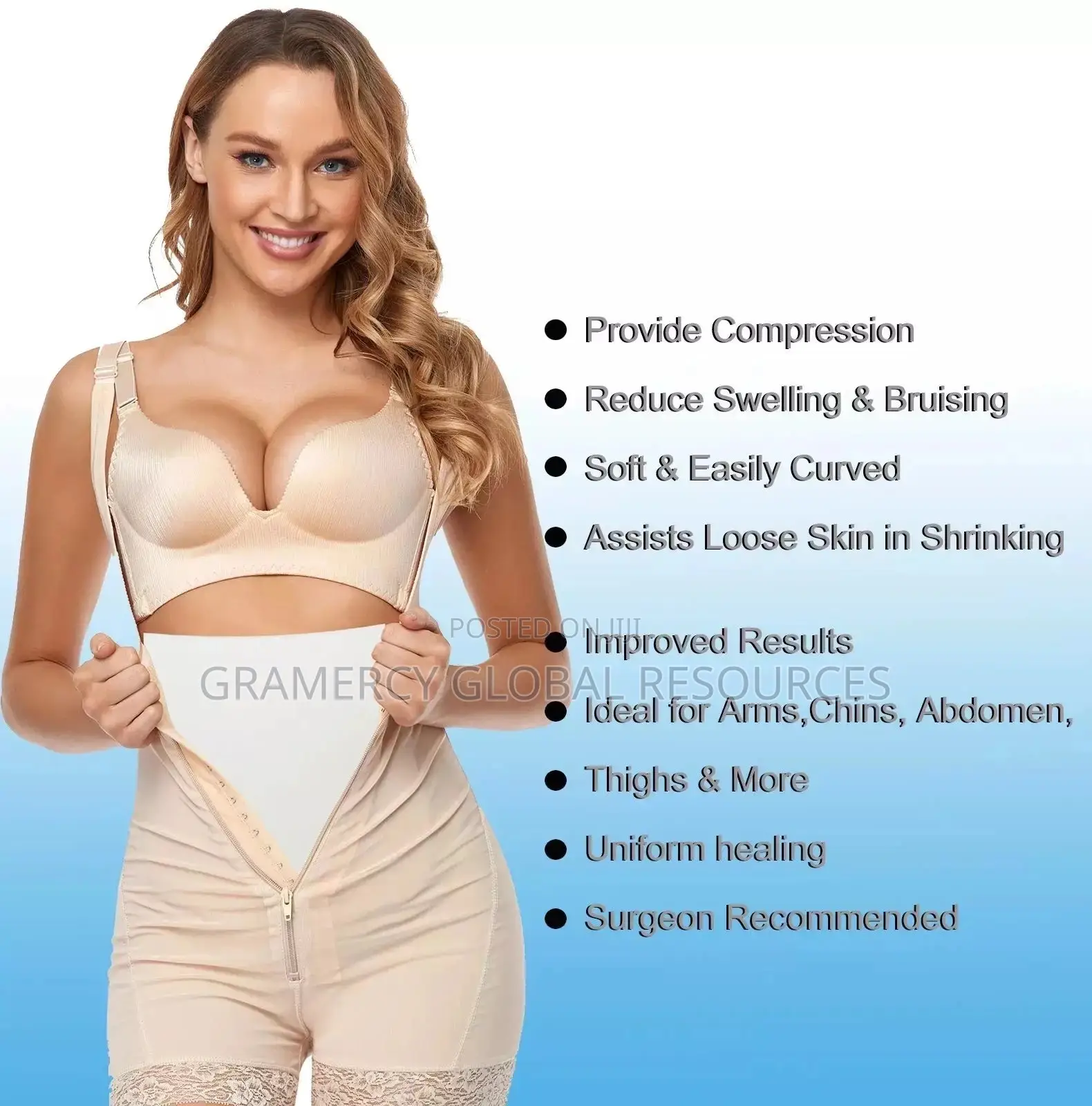 3-in-1 of Pack Lipo Boards Lipo Foam Pads for Post Surgery