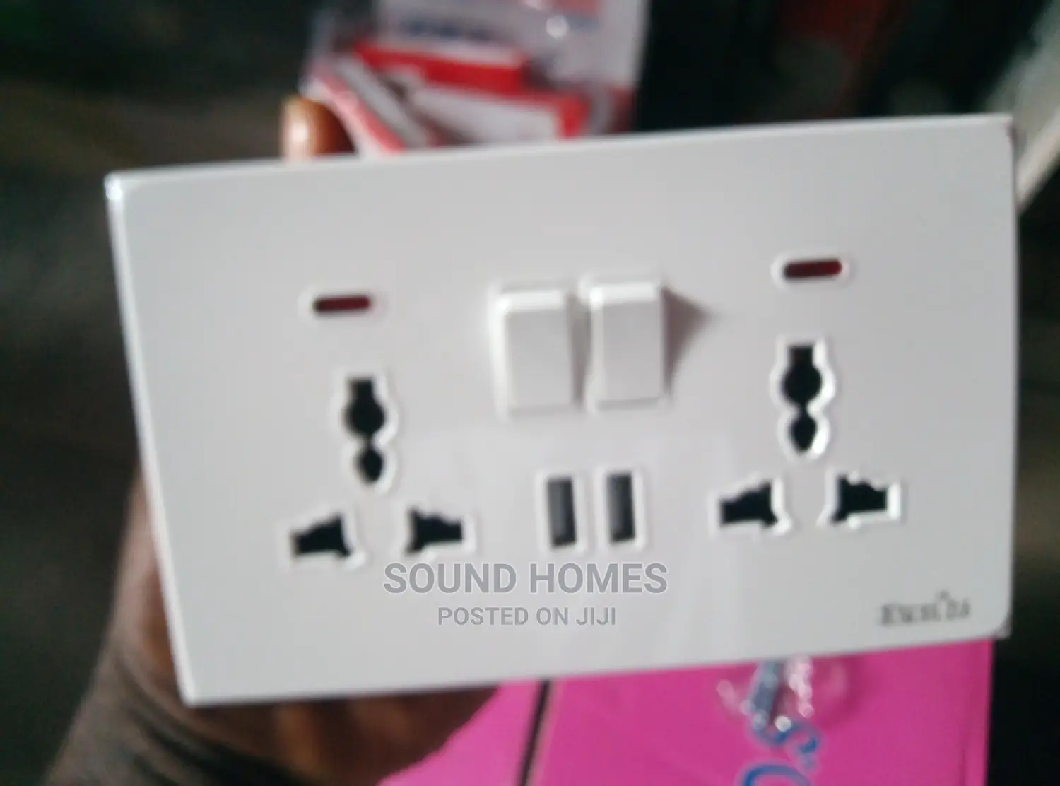 13amps Single and Double Sockets With USB Port