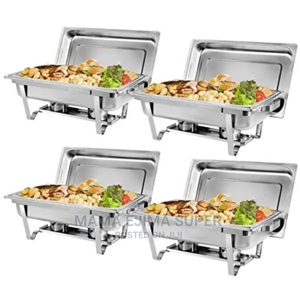 Catering Buffet Chaffing Dish - Single Pan - 4 Pieces