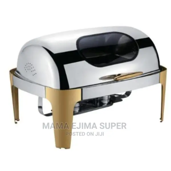 Round Chafing Dish With Window