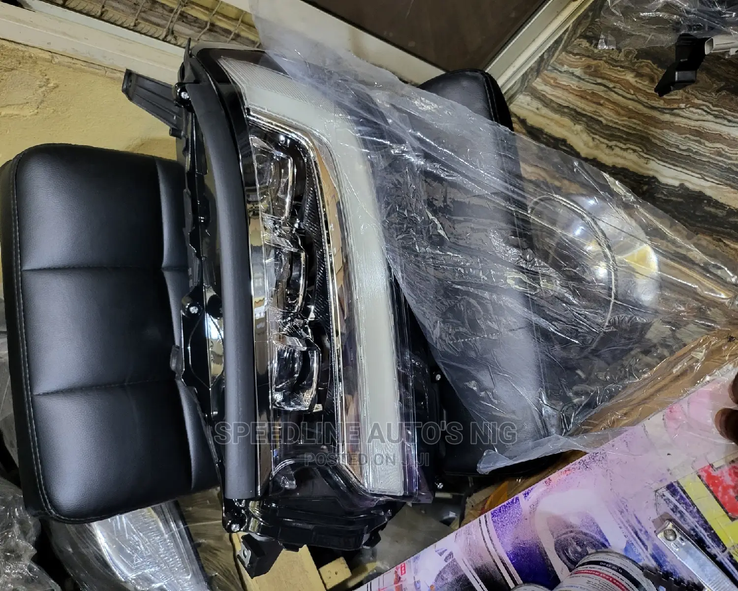 Complete Set of Head Lamp Toyota Land Cruiser 2022 Model