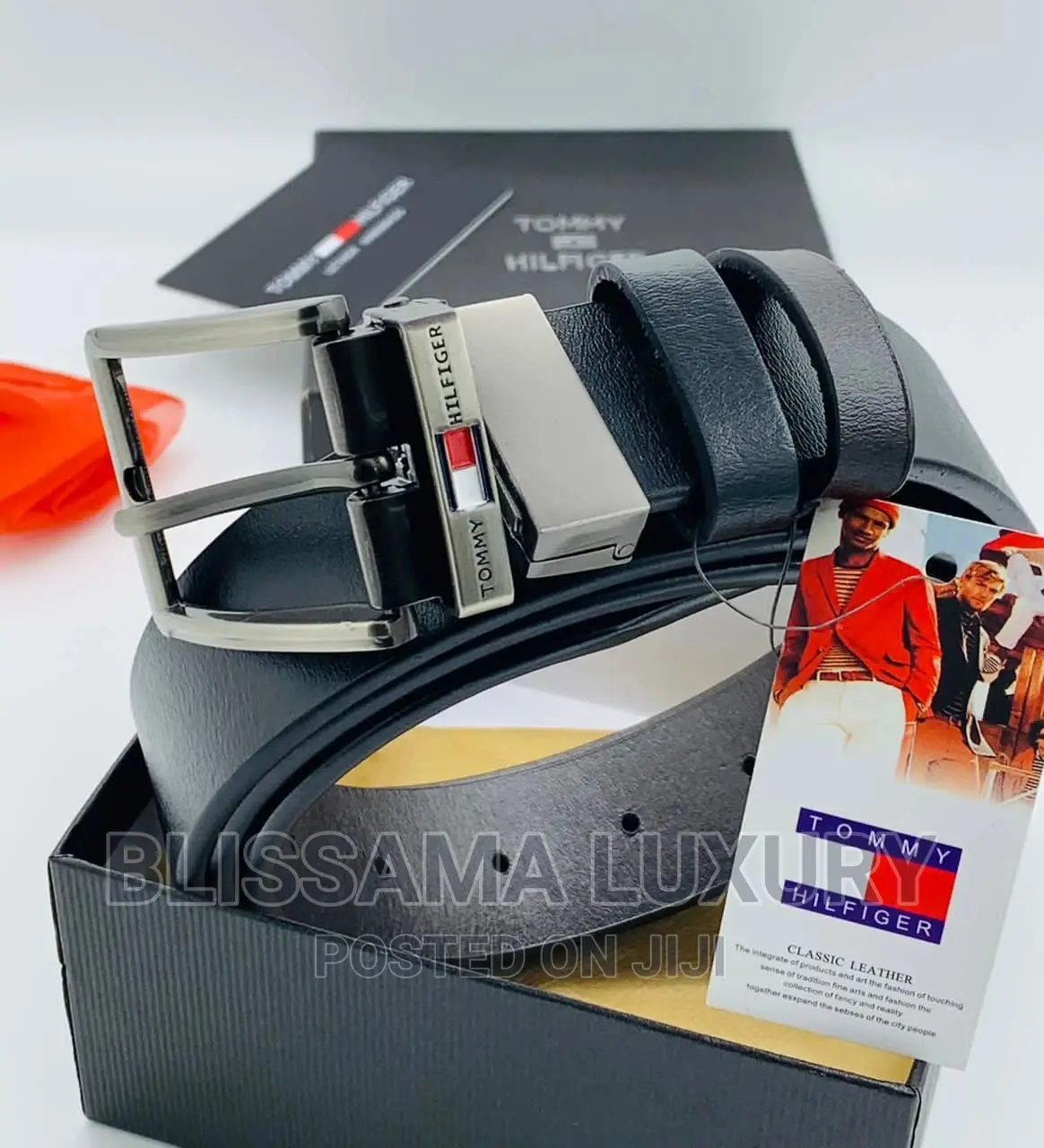 Genuine Tommy Hilfiger Leather Belt