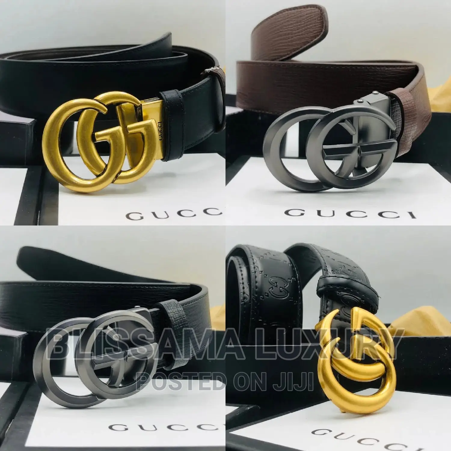 Genuine Leather Gucci Belt