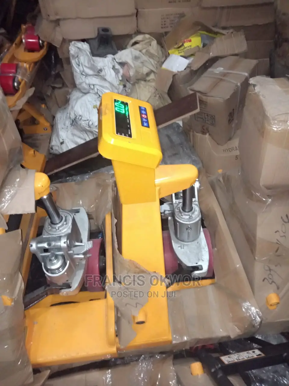 Hydraulic Pallet Truck With Digital Scale, 1.5ton