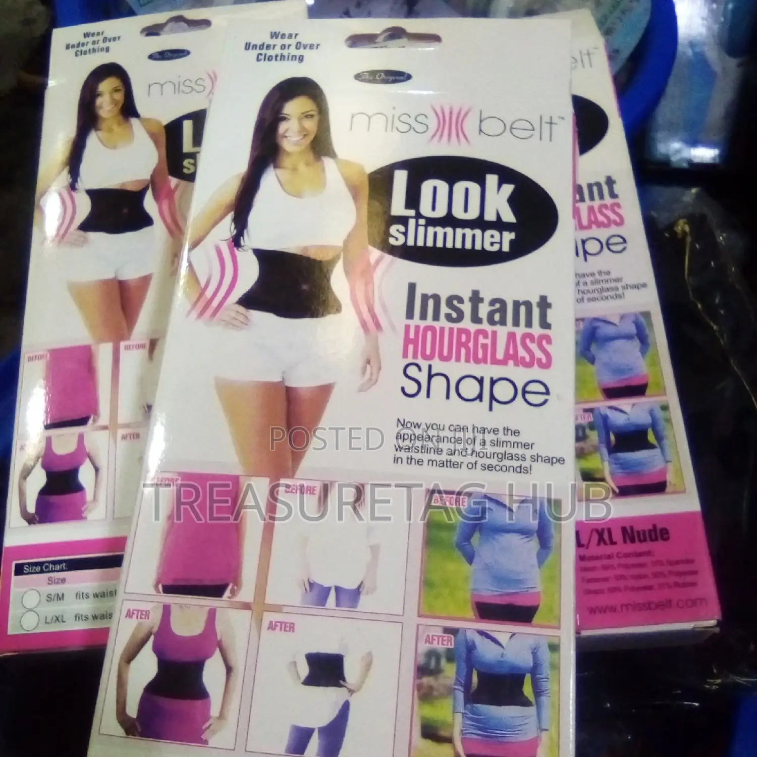 Miss Belt Instant Hour Glass Shape