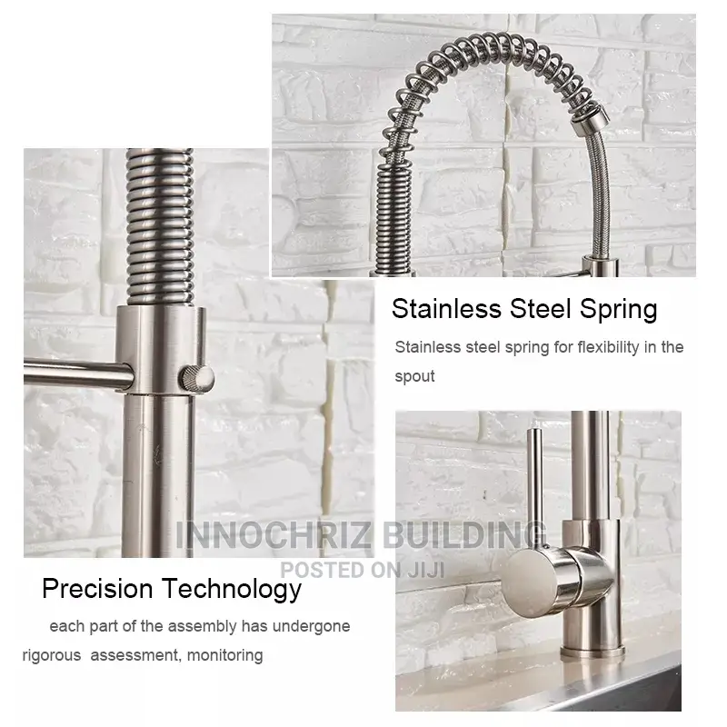 Satin Sink Mixer Tap