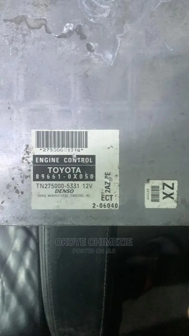 Toyota Camry Brain Box 2.4 2az Engine