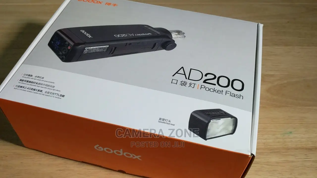 GODOX AD200 Camera Flash Pro