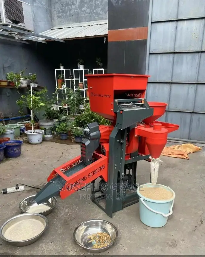 Automatic 4in1 Rice Milling Machine. (Advanced Technology)