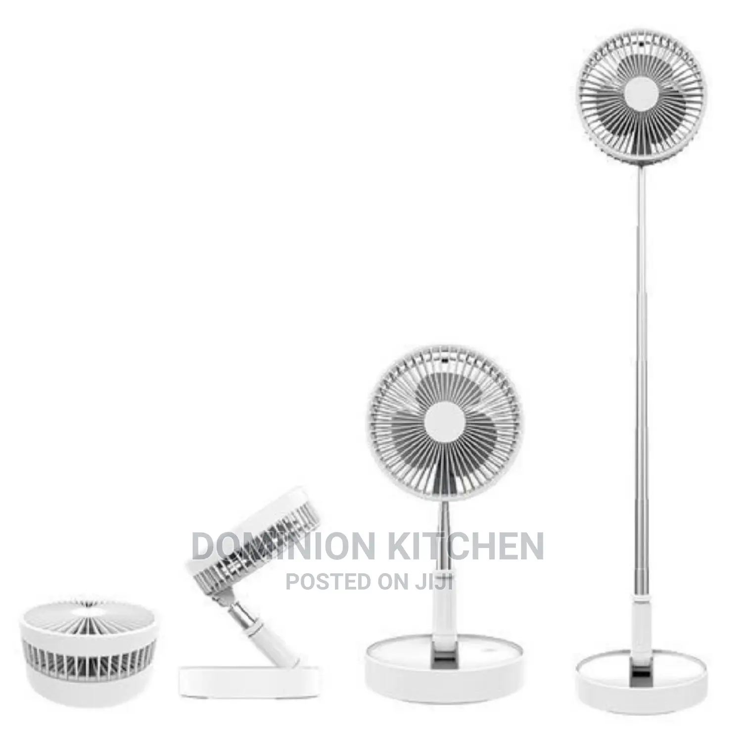 Rechargable Stretchable Table Fan and Standing Fan