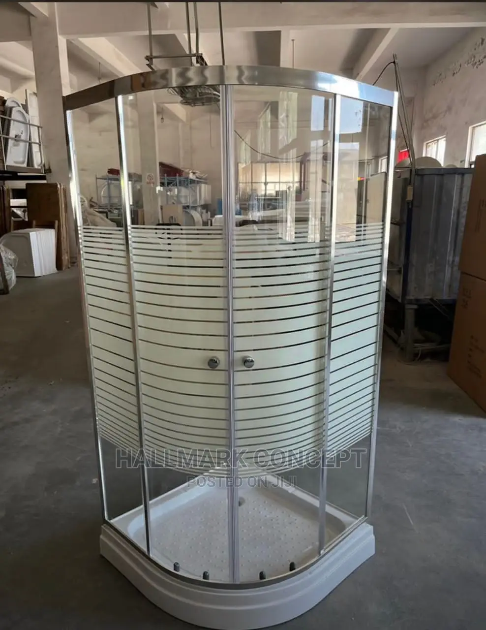 90x90 Glass Cubicle