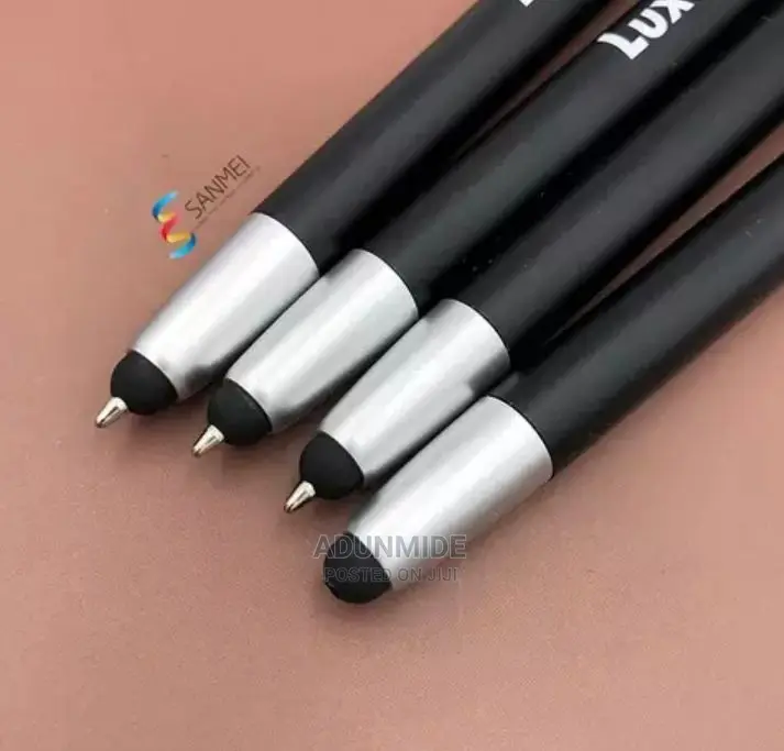 4 Colour Advertising Pen With Soft Stylus Tip
