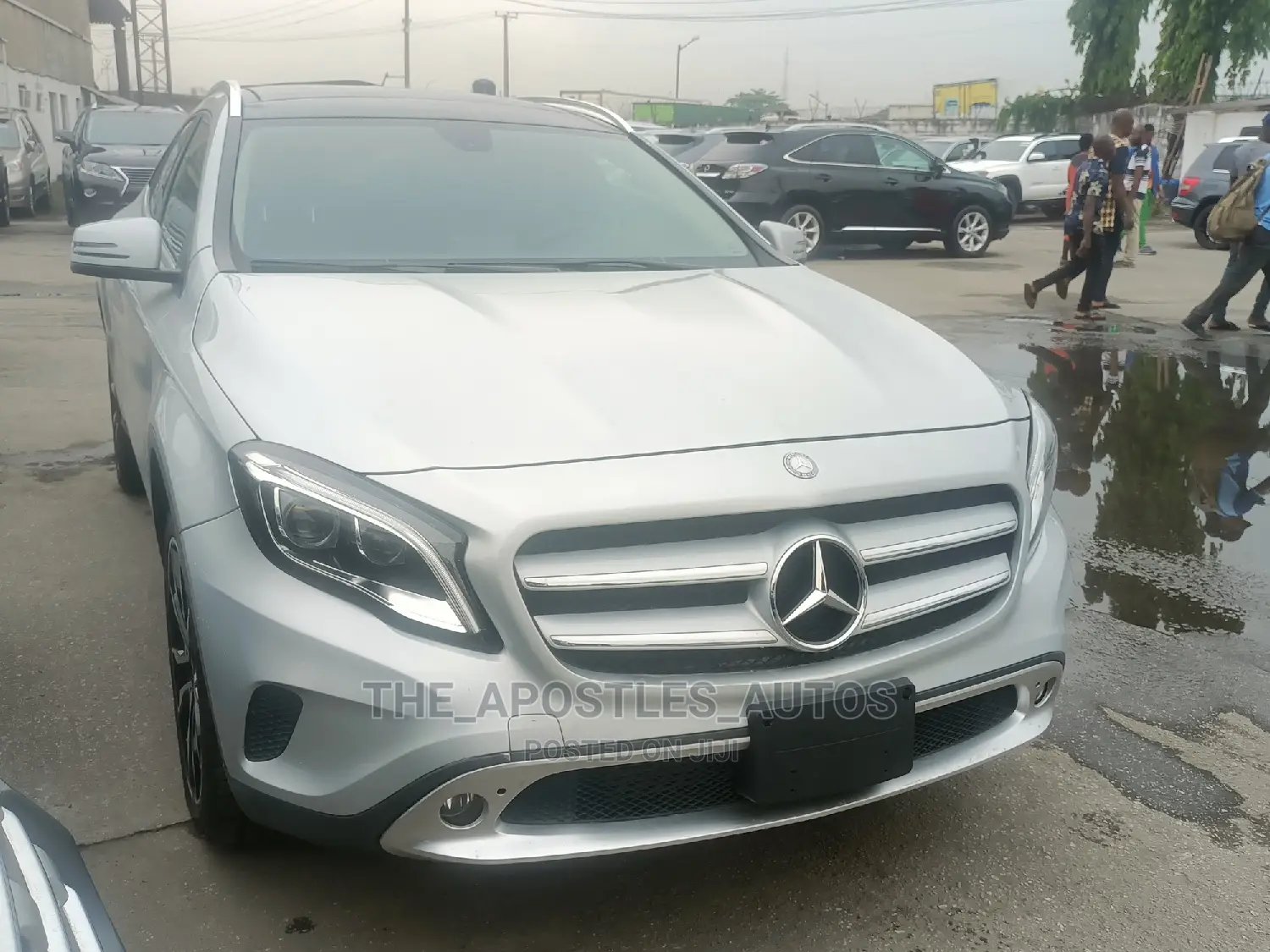 Mercedes-Benz GLA-Class 2015 Silver