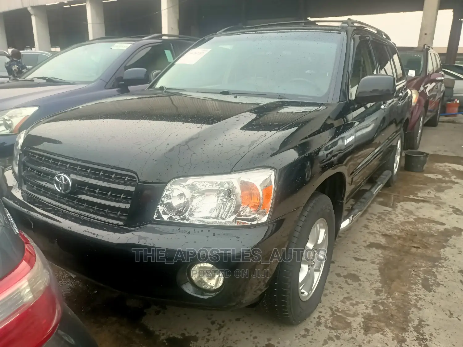 Toyota Highlander Limited V6 FWD 2004 Black