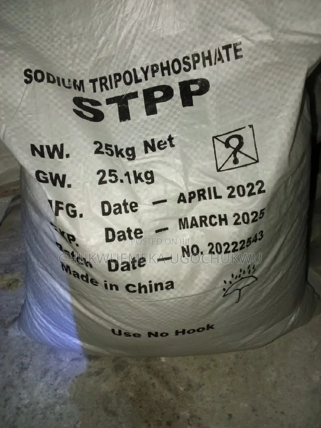 Stpp. Food Grade.