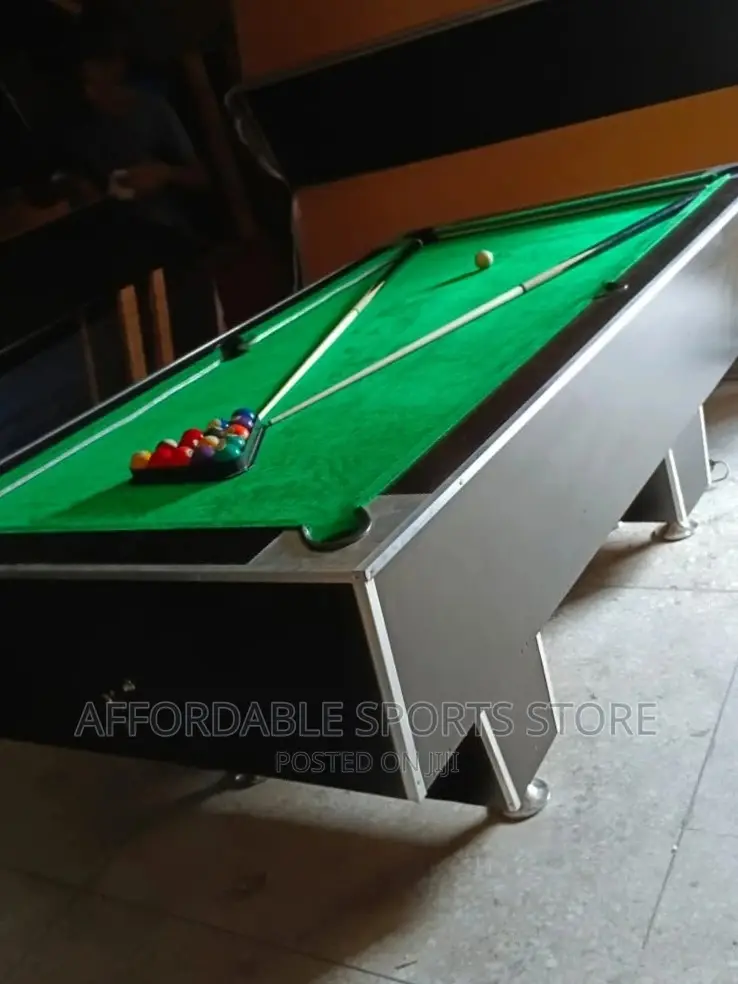 7ft Originally Made Local Snooker With Accessories