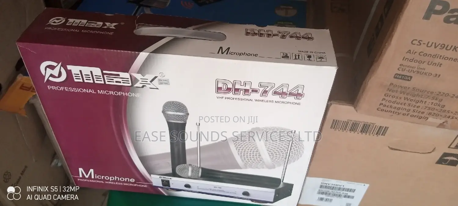 Max Professional Wireless Mics