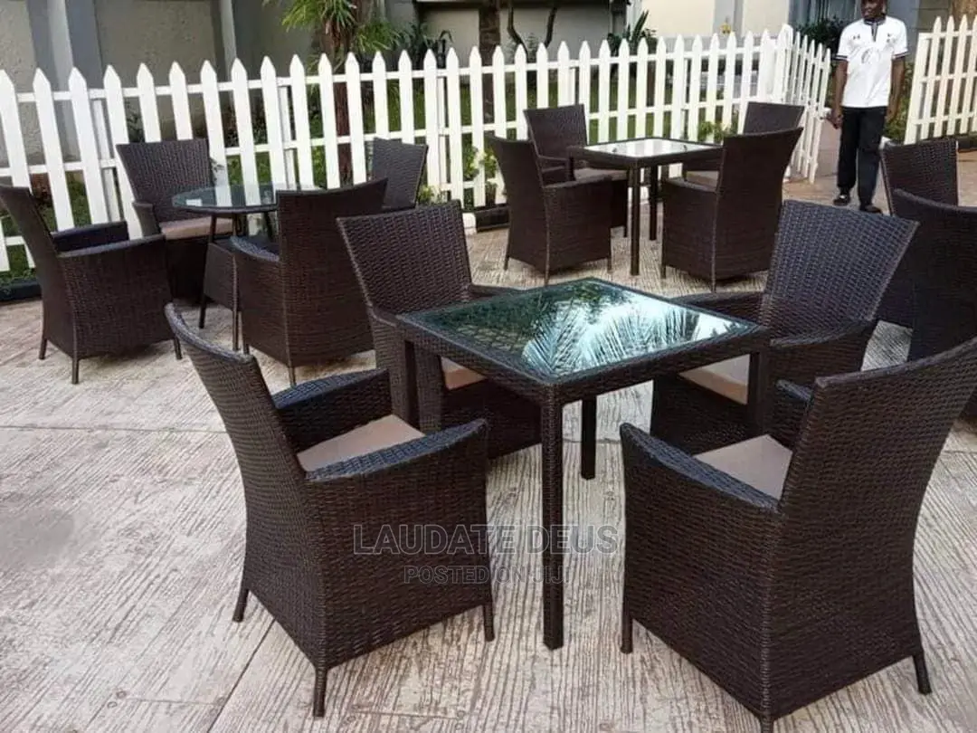 New Imported Rattan Garden Chairs With Table