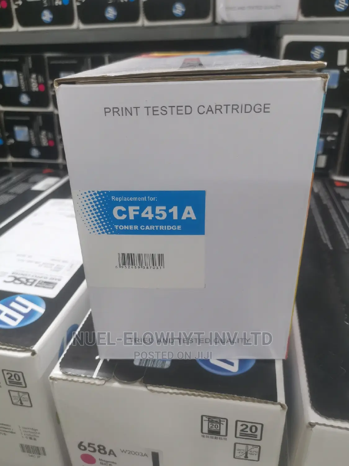 CF451A 655A Cyan Compatible Toner (SPS)