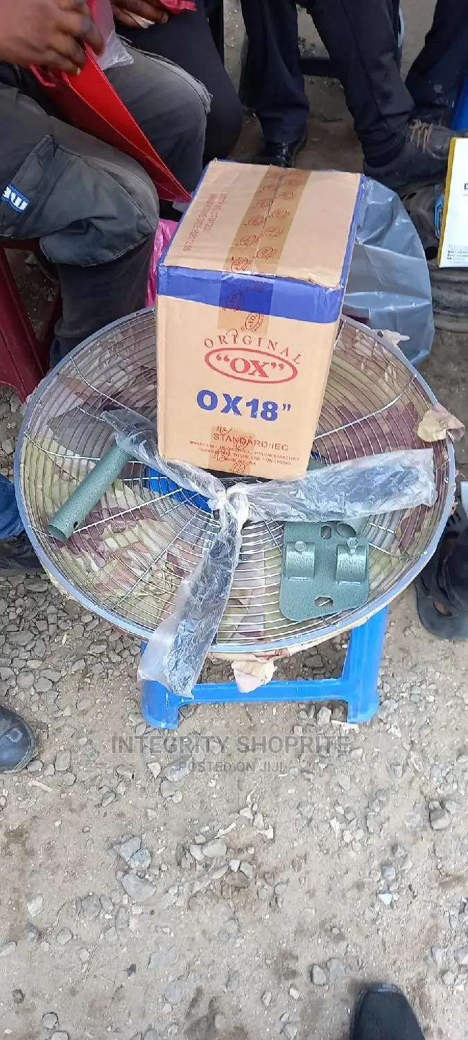 Ox Industrial Wall Fan 18inches