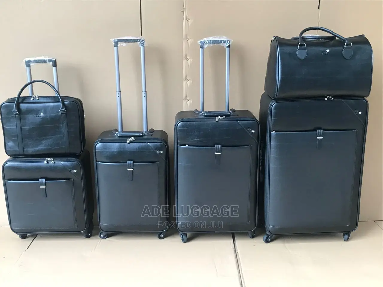 Mont Blanc Leather Luggage Box