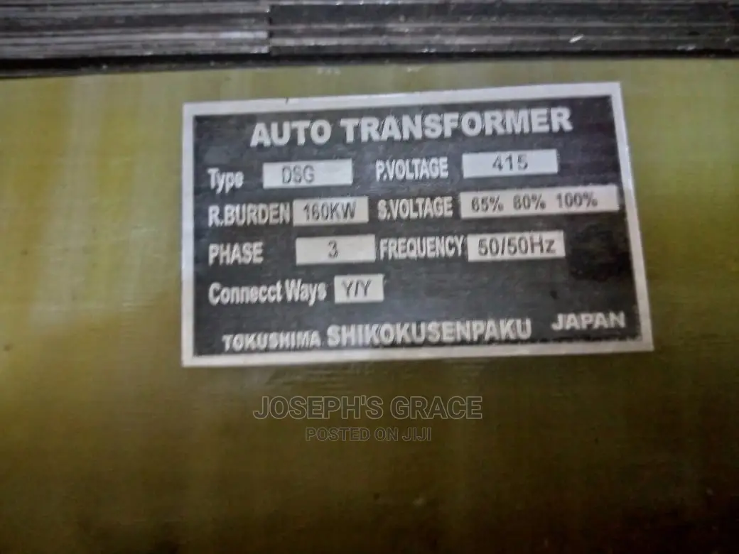 160kw Auto Transformer 100% Copper(Japan)