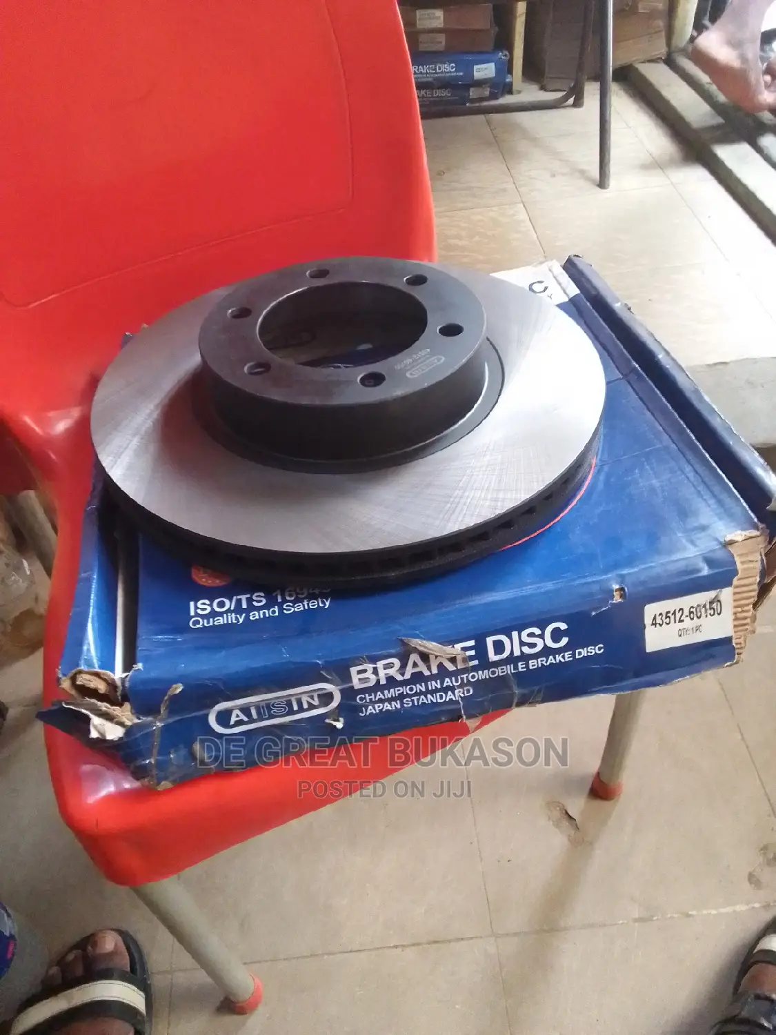Front Brake Disc Toyota Prado 2006(AIISIN)