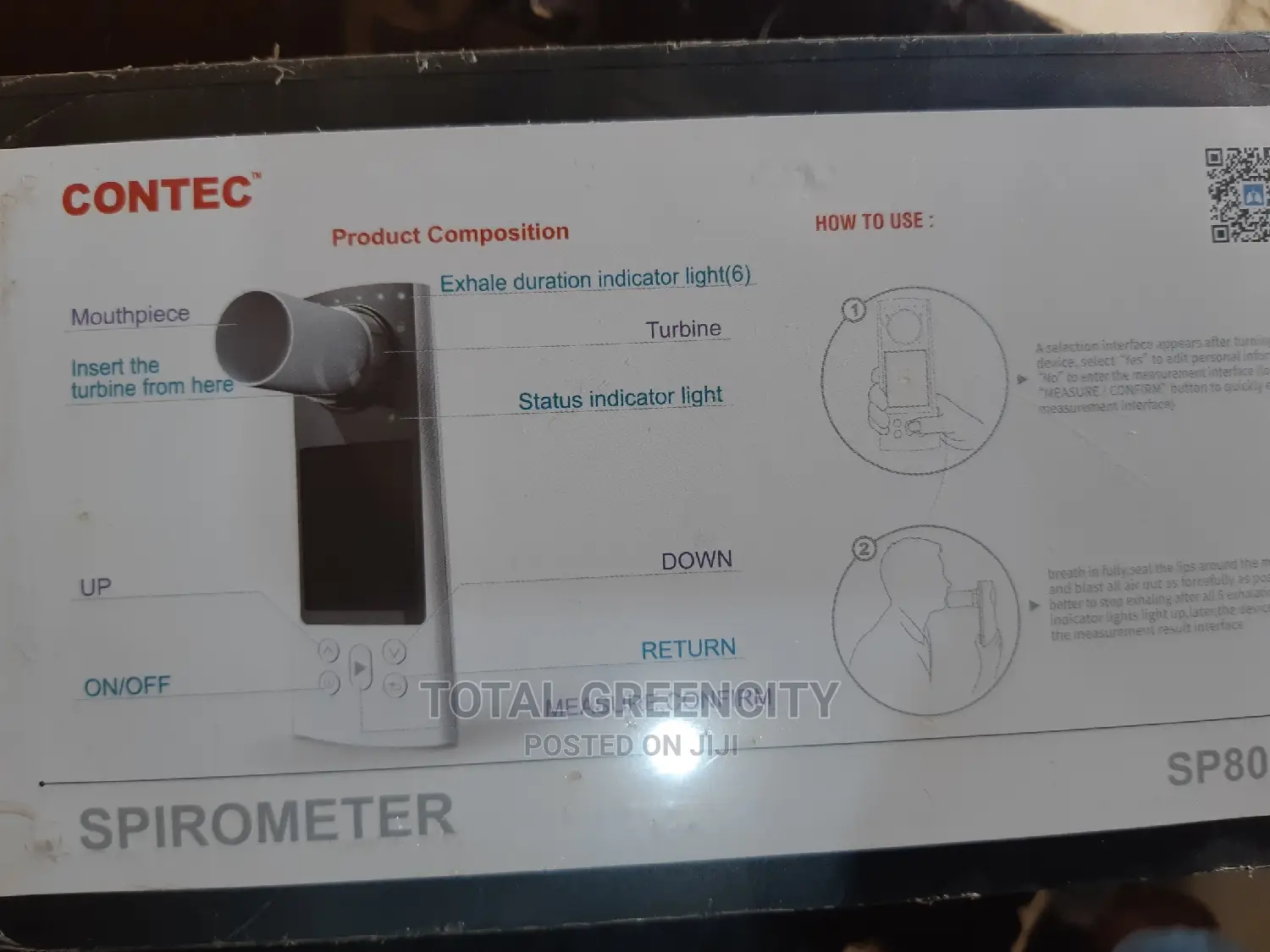 Handheld Spirometer