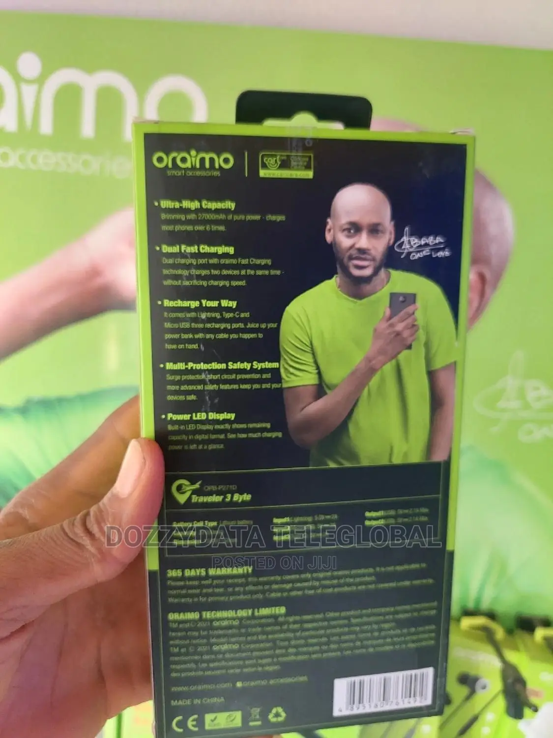 Oraimo 27,000MAH Powerbankk